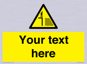 Custom Deep Water Sign